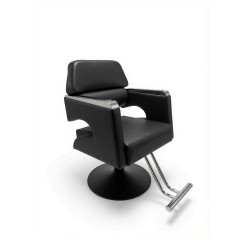 Кресло парикмахерское для барбершопа, Reshable DK-68184C черное