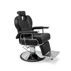 Кресло парикмахерское для барбершопа, Reshable DK-88023B, черное
