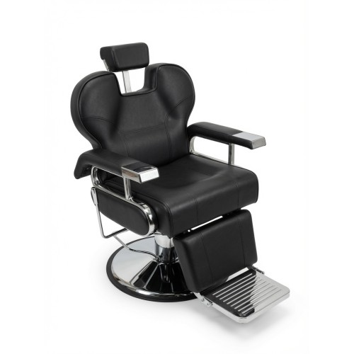 Кресло парикмахерское для барбершопа, Reshable DK-88023B, черное