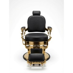Кресло парикмахерское для барбершопа, Reshable DK-88047B черное