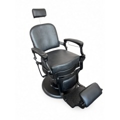Кресло парикмахерское для барбершопа, Reshable DK-88047С черное