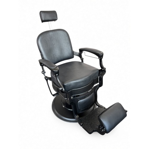 Кресло парикмахерское для барбершопа, Reshable DK-88047С черное