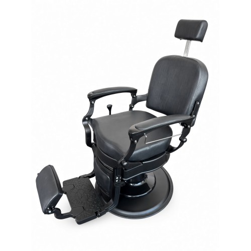 Кресло парикмахерское для барбершопа, Reshable DK-88047С черное