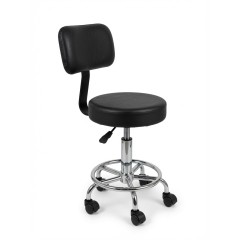 Стул мастера для салона, парикмахерской, Reshable DK-98013, черное