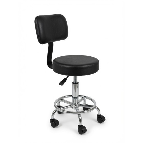 Стул мастера для салона, парикмахерской, Reshable DK-98013, черное