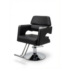 Кресло парикмахерское для барбершопа, Reshable DK-68184C черное