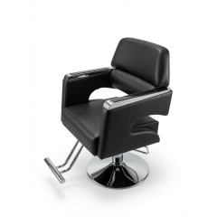 Кресло парикмахерское для барбершопа, Reshable DK-68184C черное