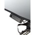 Компьютерный игровой стол c RGB подсветкой JIQIAO Н1101А черный