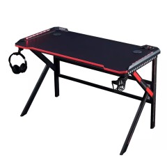 Компьютерный игровой стол с RGB подсветкой JIQIAO Н1001 черный