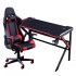 Компьютерный игровой стол с RGB подсветкой JIQIAO Н1001 черный