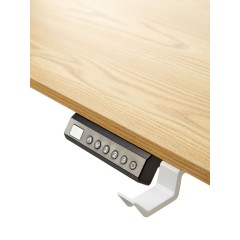 Компьютерный игровой стол JIQIAO Н1102 светло-коричневый