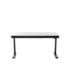 Компьютерный игровой стол закаленное стекло JIQIAO Н1106 черный