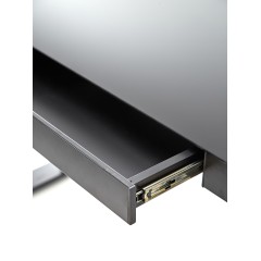 Компьютерный игровой стол закаленное стекло JIQIAO Н1106 черный