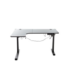 Компьютерный игровой стол угловой (левый угол) JIQIAO Н1109А черный